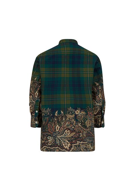 Camicia con con motivo Pegasus ETRO KIDS | GZ5A20 P0632719BL
